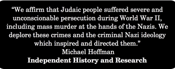 Holocaust statement